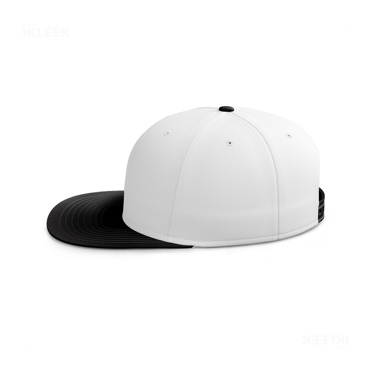 AllSuitsInline Snapback Caps 03 White Black DTF