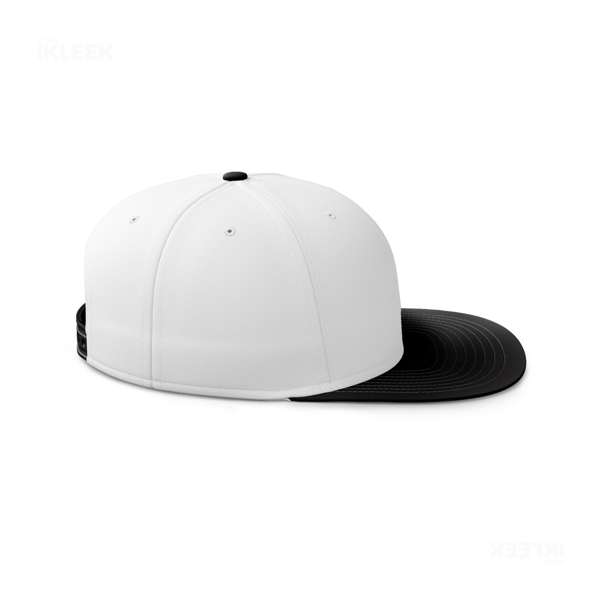 AllSuitsInline Snapback Caps 04 White Black Embroidery