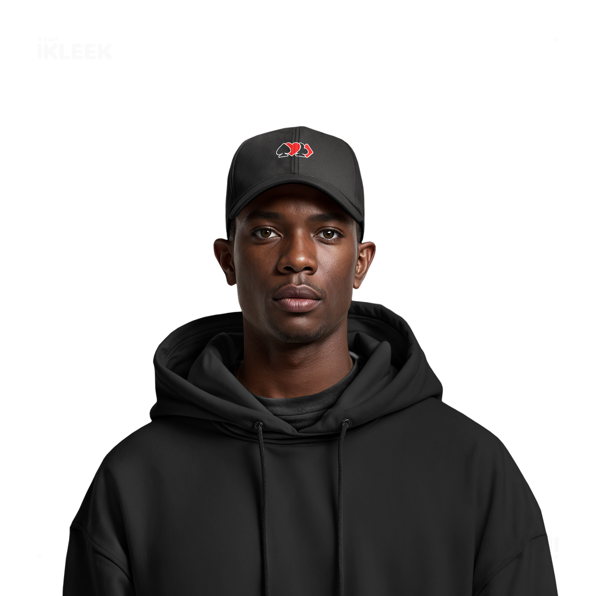 AllSuitsInline Snapback Caps 06 Black DTF