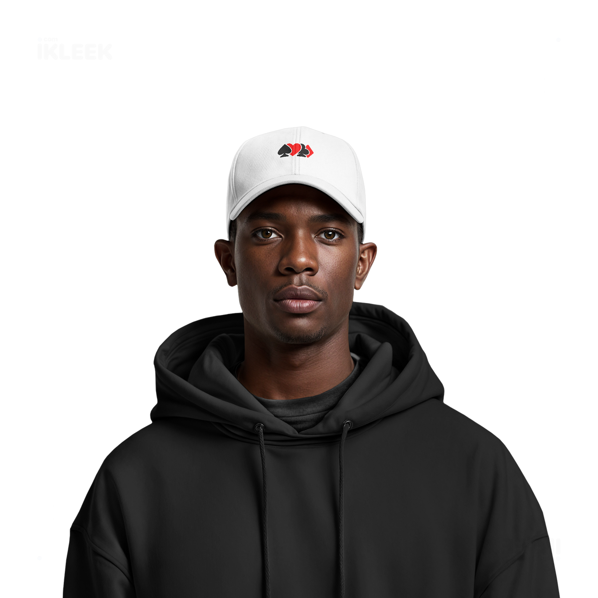 AllSuitsInline Snapback Caps 06 White DTF