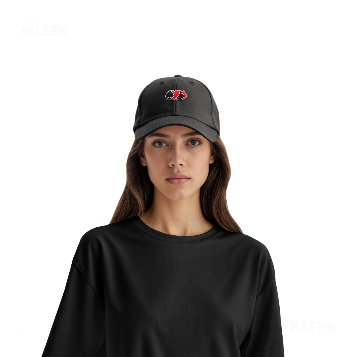 AllSuitsInline Snapback Caps 07 Black Embroidery