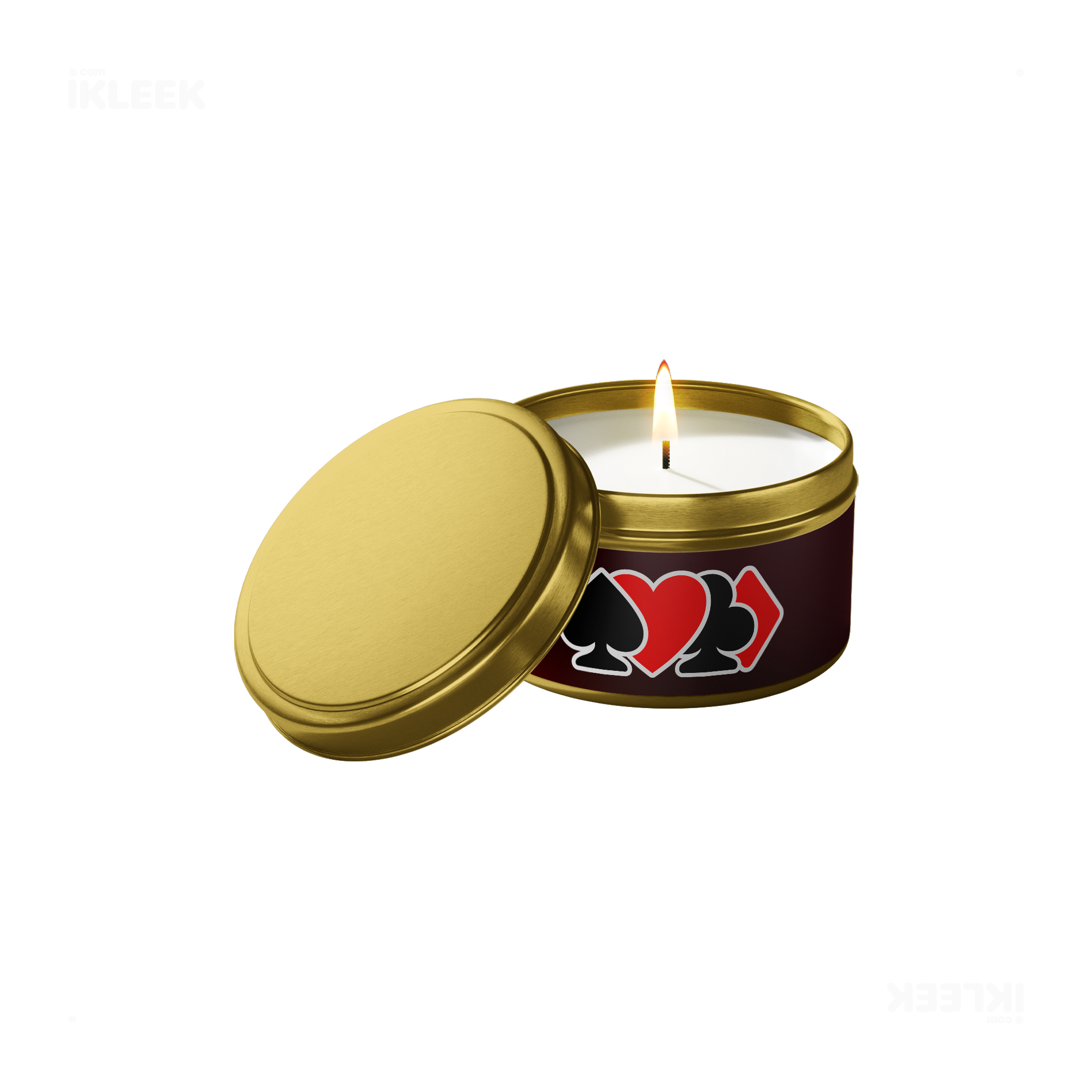 AllSuitsInline Tin Candle 01 Gold