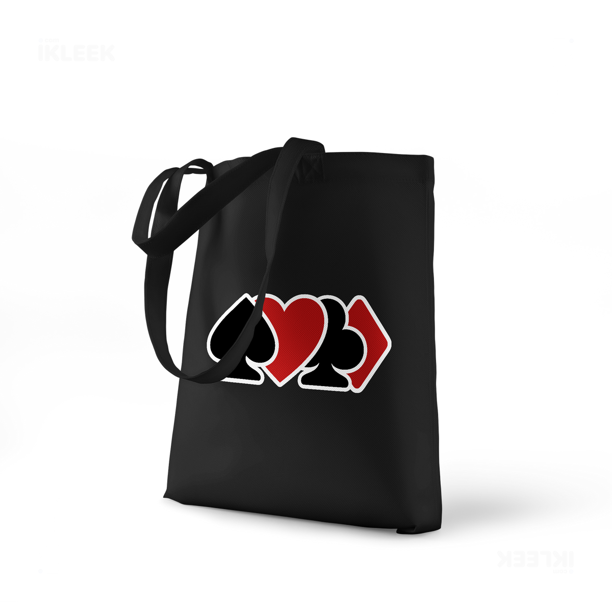 AllSuitsInline Tote Bags 01 Black