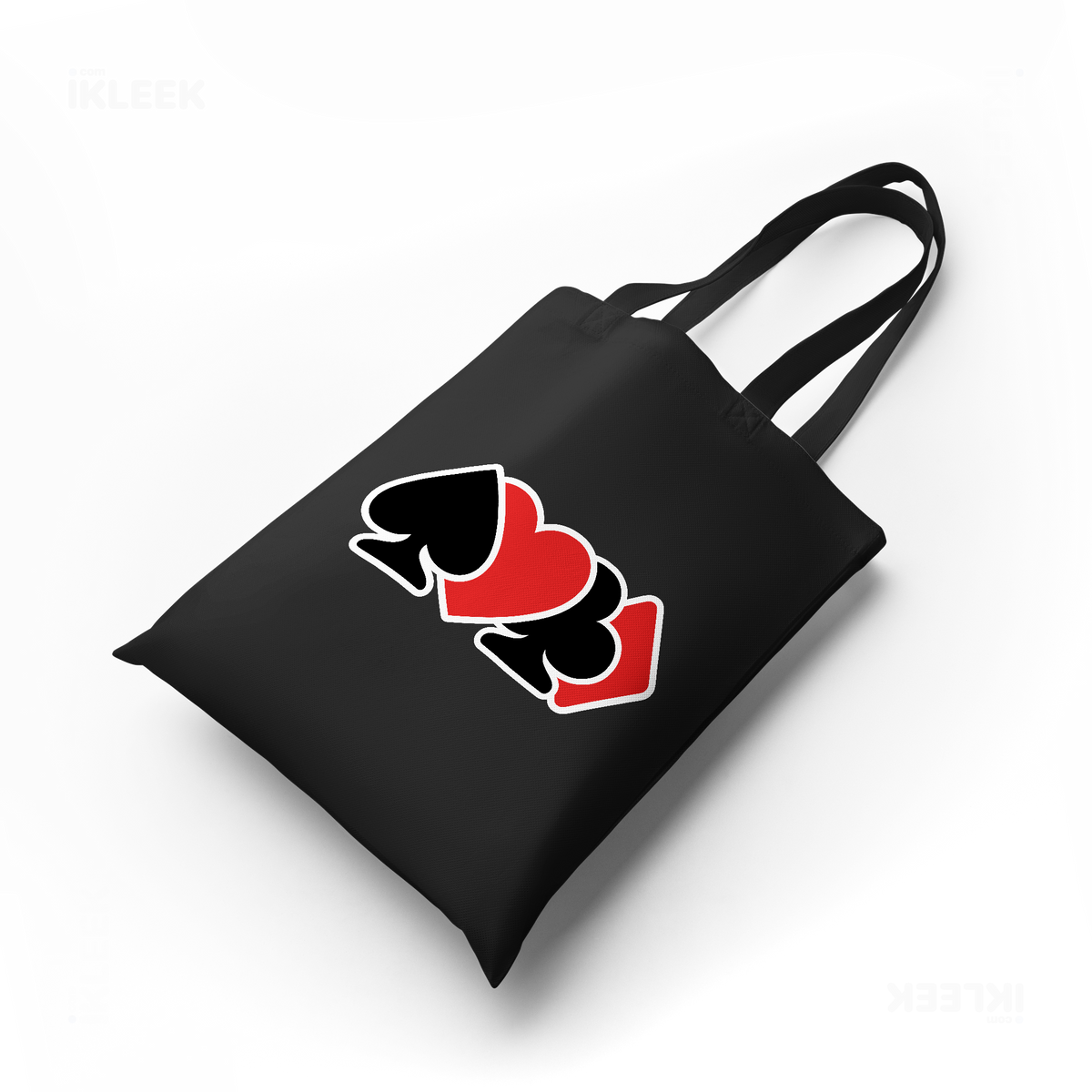 AllSuitsInline Tote Bags 04 Black