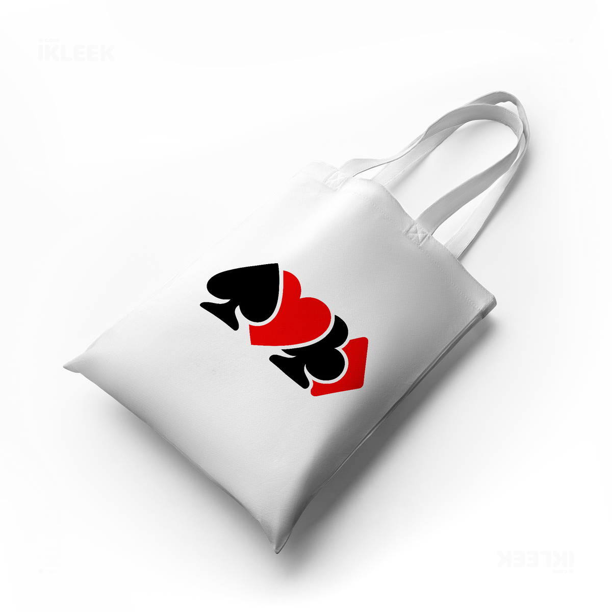 AllSuitsInline Tote Bags 04 White