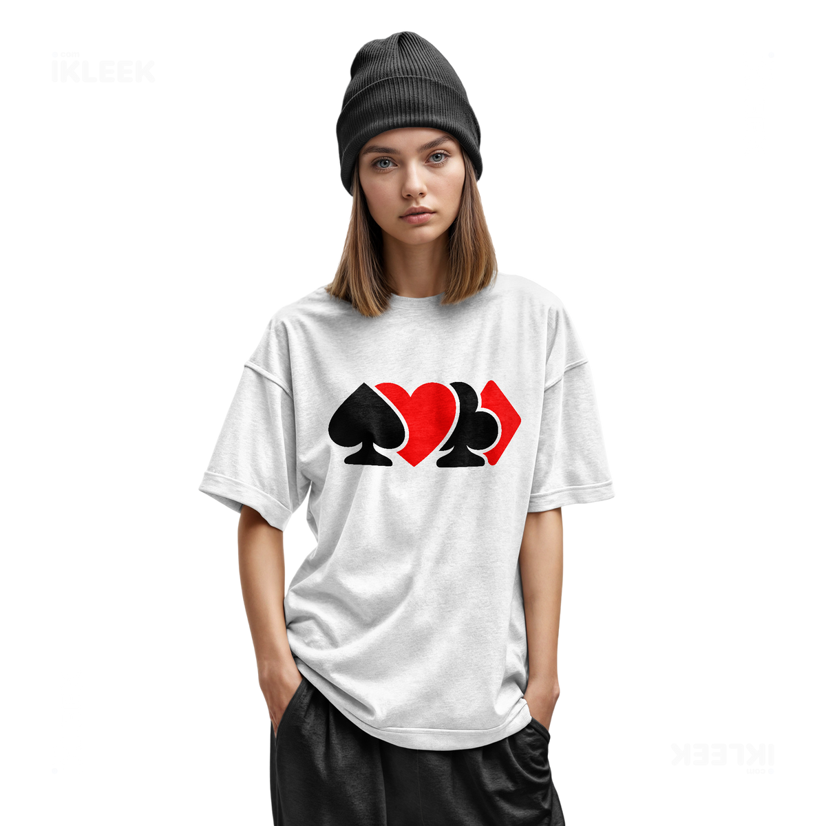 AllSuitsInline Youth T Shirt 02 White