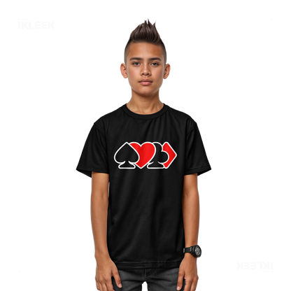 AllSuitsInline Youth T Shirt 03 Black