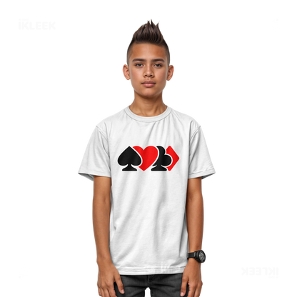 AllSuitsInline Youth T Shirt 03 White