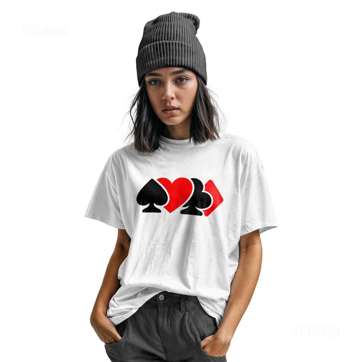 AllSuitsInline Youth T Shirt 04 White