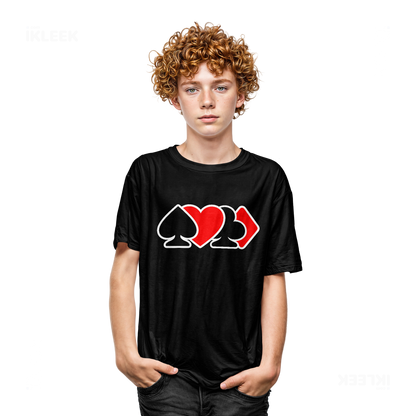 AllSuitsInline Youth T Shirt 05 Black