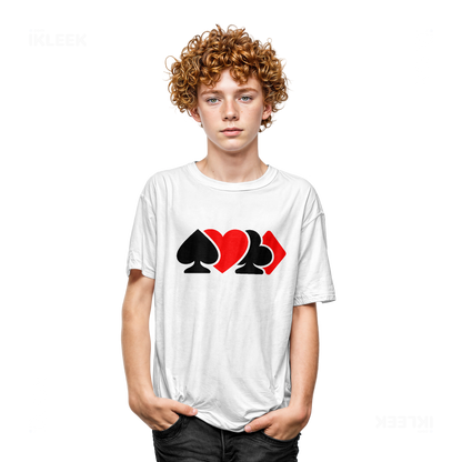 AllSuitsInline Youth T Shirt 05 White