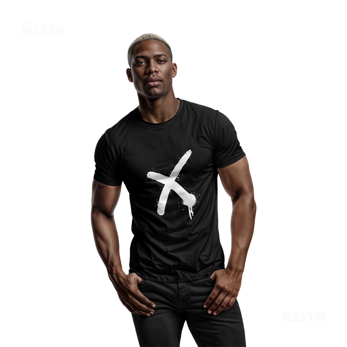 CrossMark Adult T Shirt 02 Black