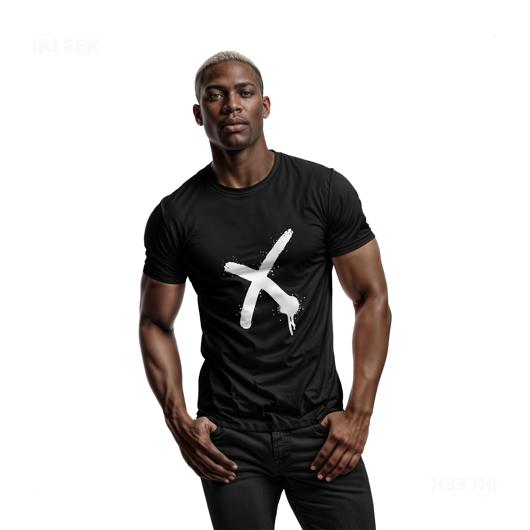 CrossMark Adult T Shirt 02 Black