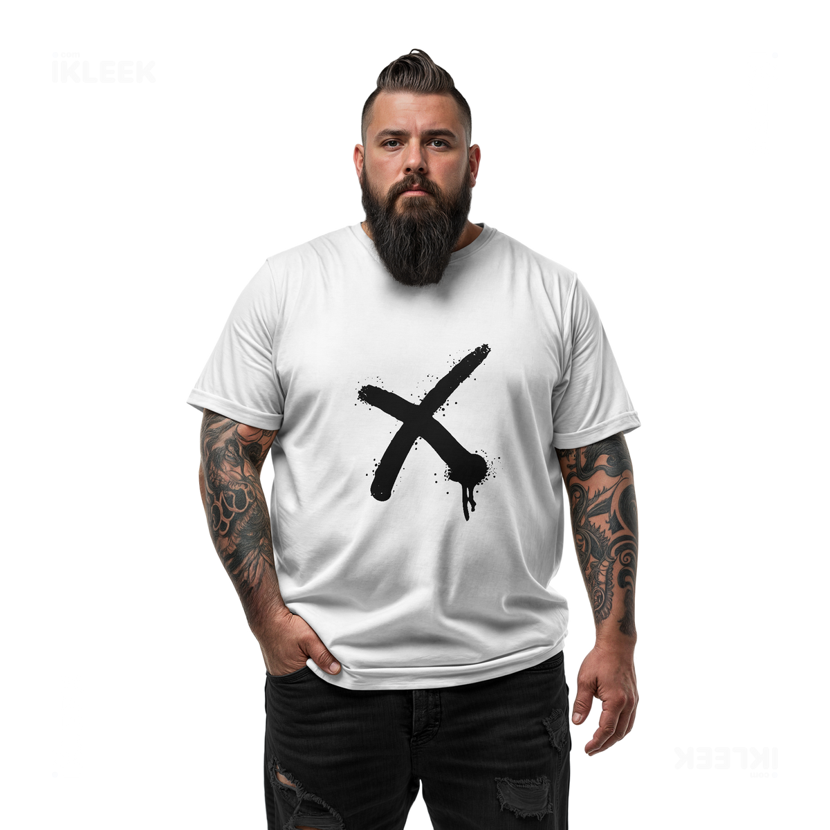 CrossMark Adult T Shirt 05 White