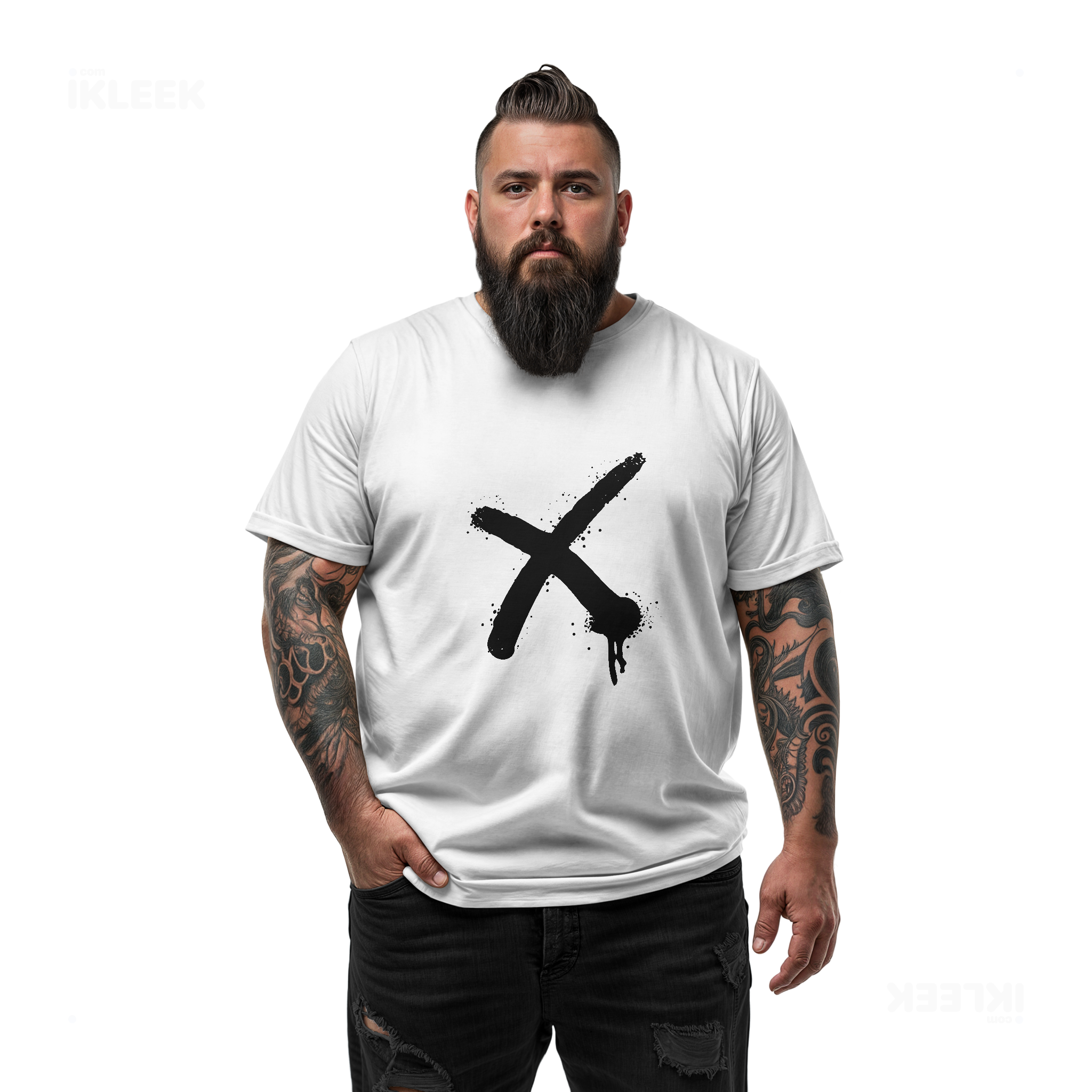 CrossMark Adult T Shirt 05 White