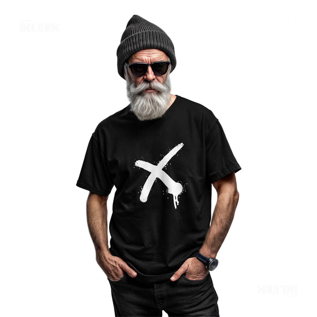 CrossMark Adult T Shirt 06 Black