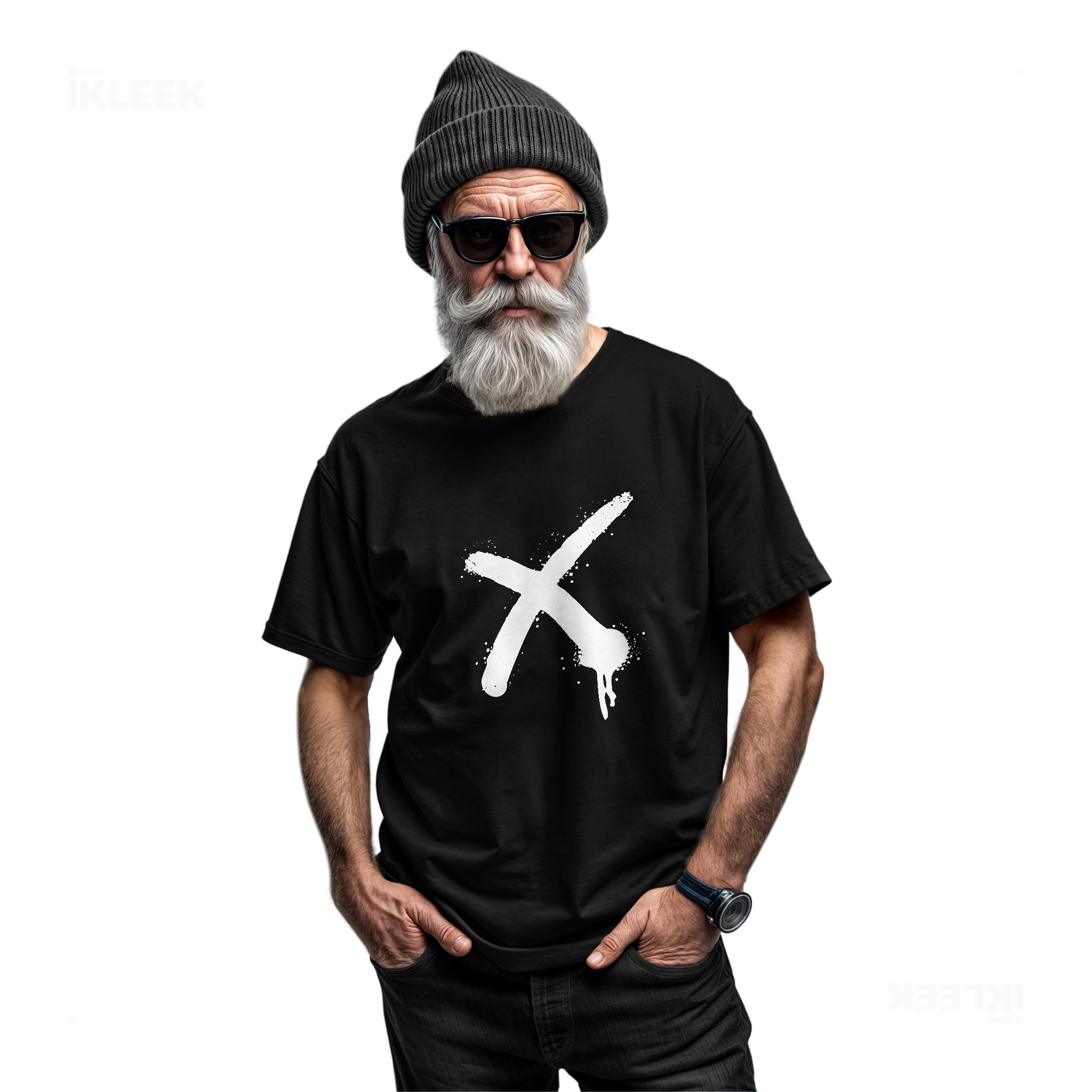 CrossMark Adult T Shirt 06 Black