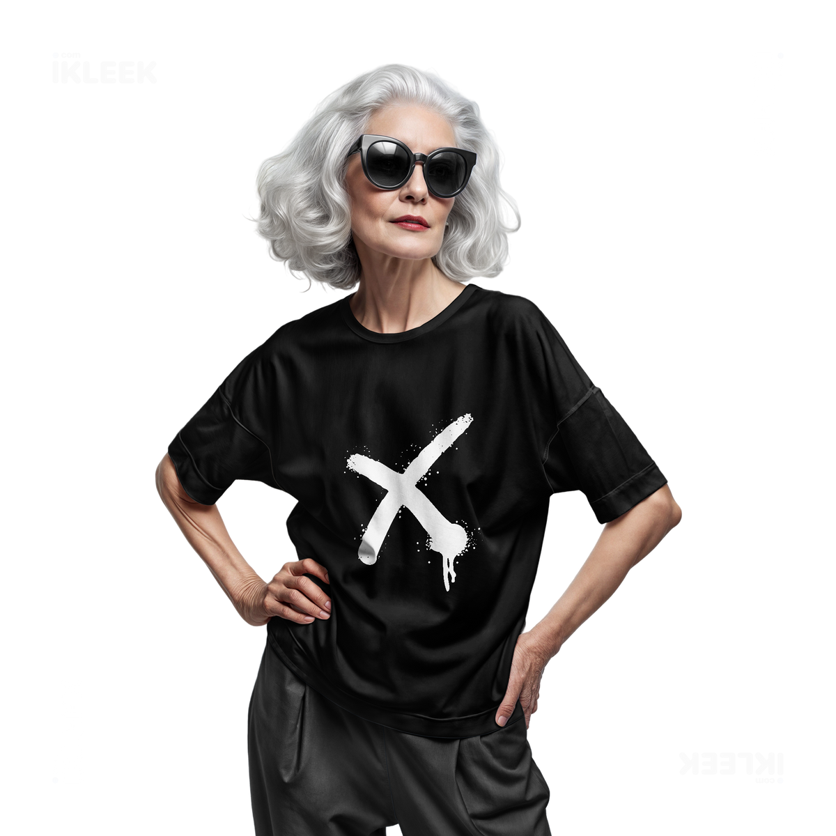 CrossMark Adult T Shirt 07 Black