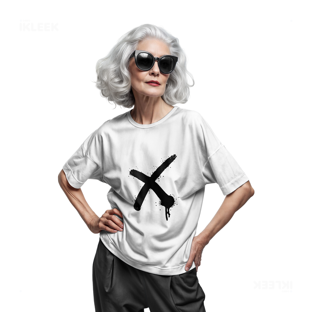 CrossMark Adult T Shirt 07 White
