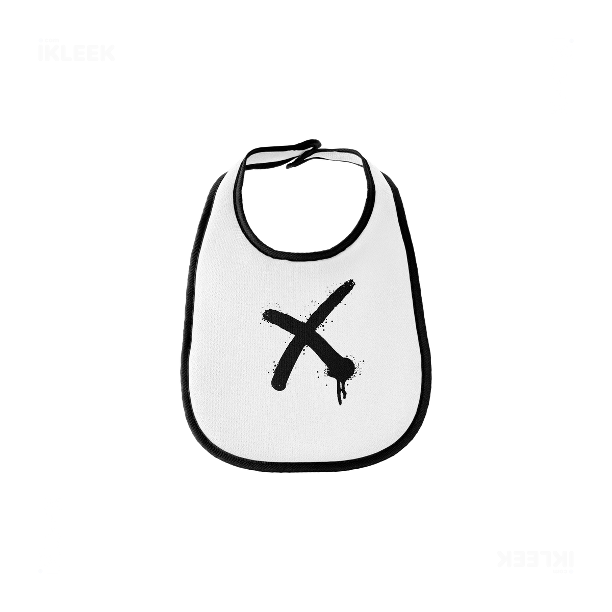 CrossMark Baby Bibs 01 White Black