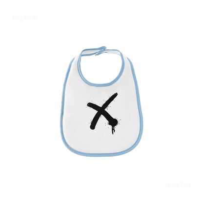 CrossMark Baby Bibs 01 White Lightblue