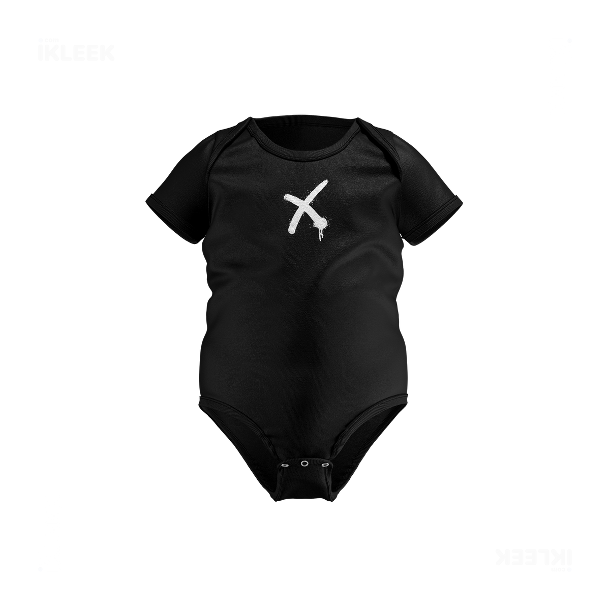 CrossMark Baby Onesies 01 Black