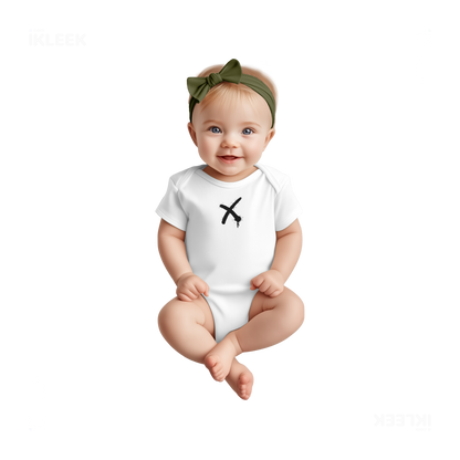 CrossMark Baby Onesies 02 White