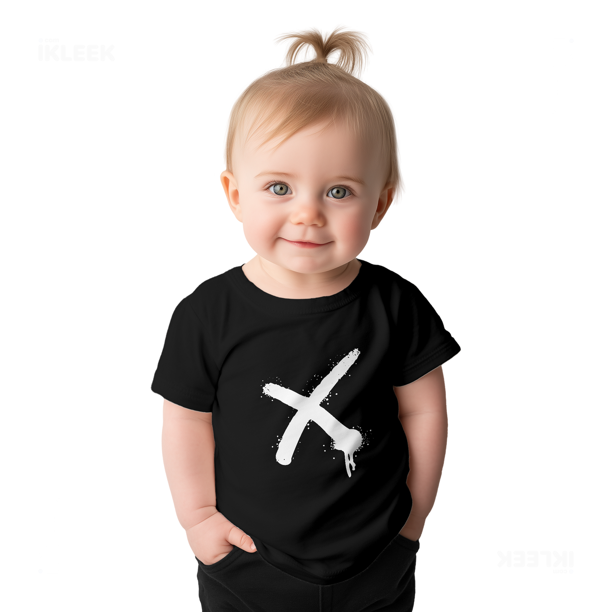 CrossMark Baby T Shirt 02 Black