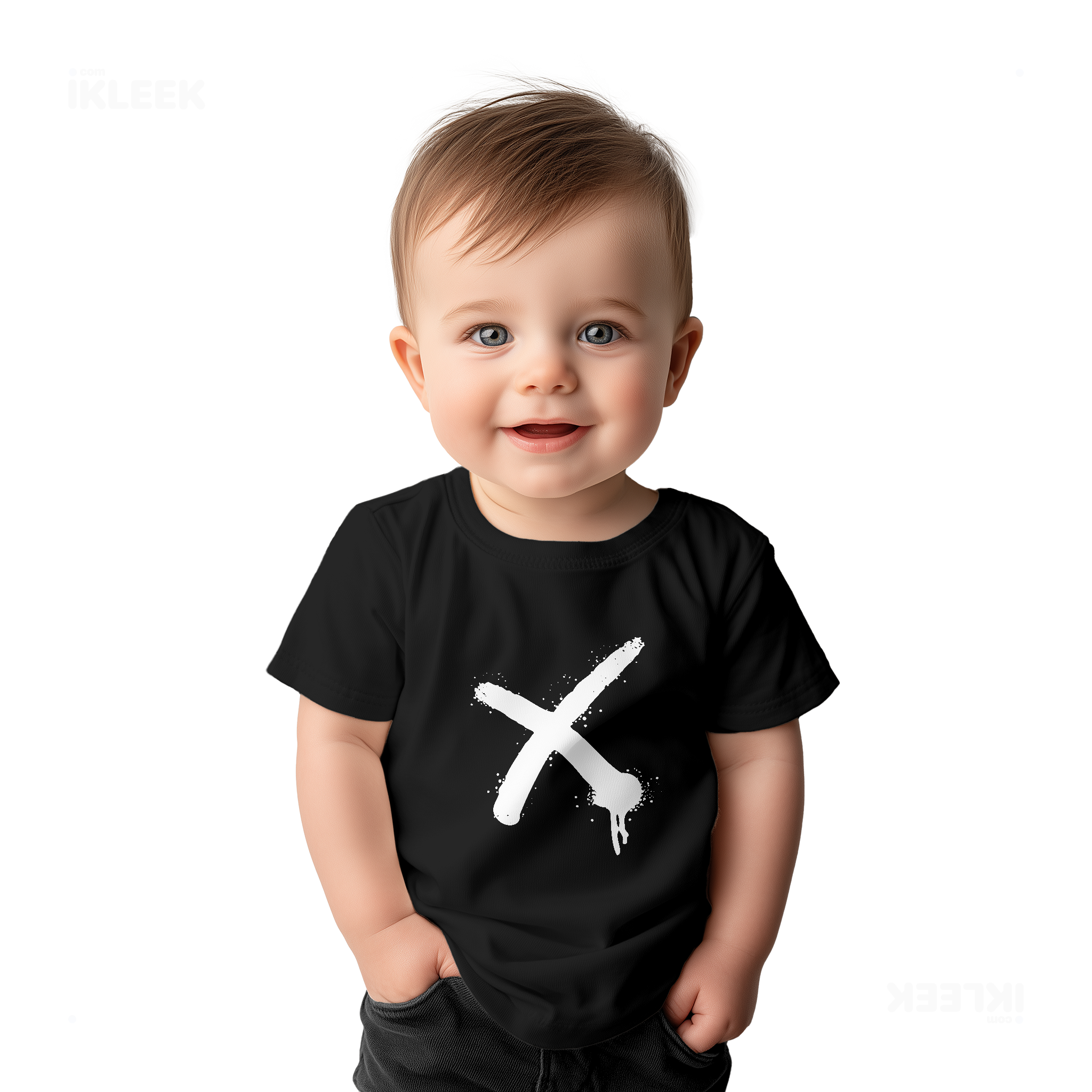 CrossMark Baby T Shirt 03 Black