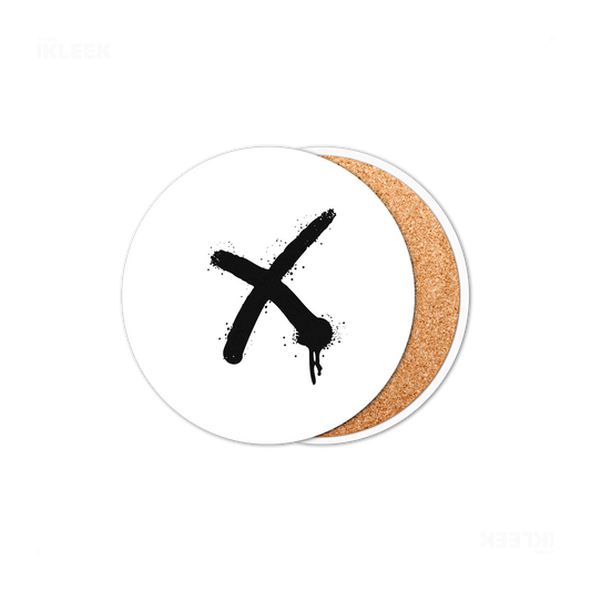 CrossMark Ceramic Coaster 01 Round