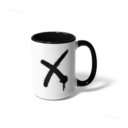 CrossMark Ceramic Mug 01 White Black
