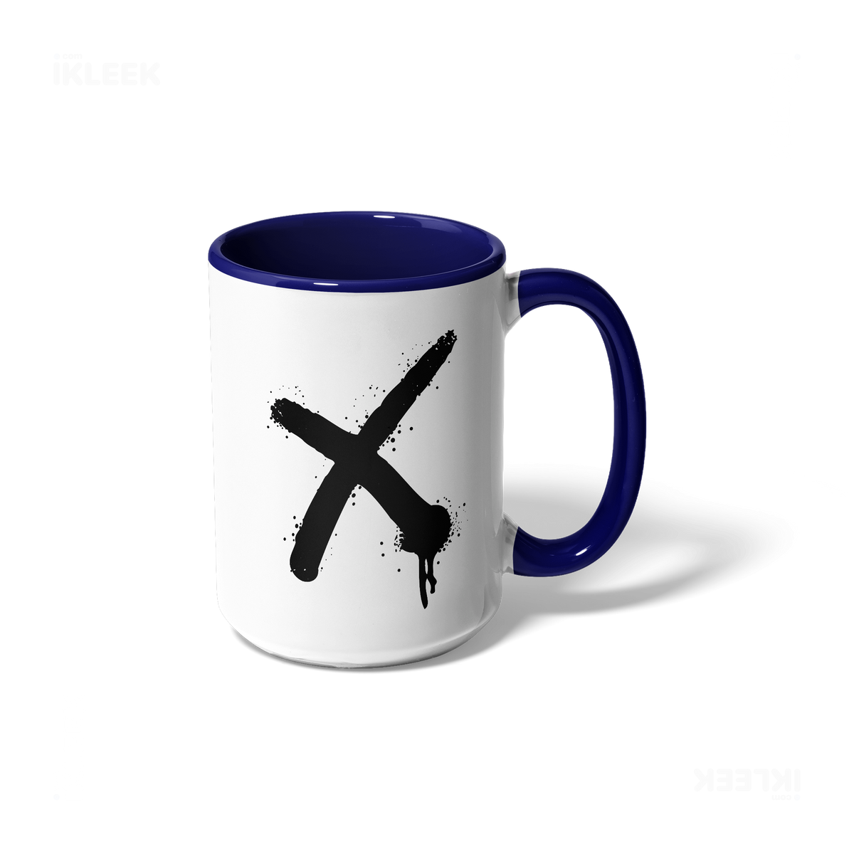 CrossMark Ceramic Mug 01 White Navy