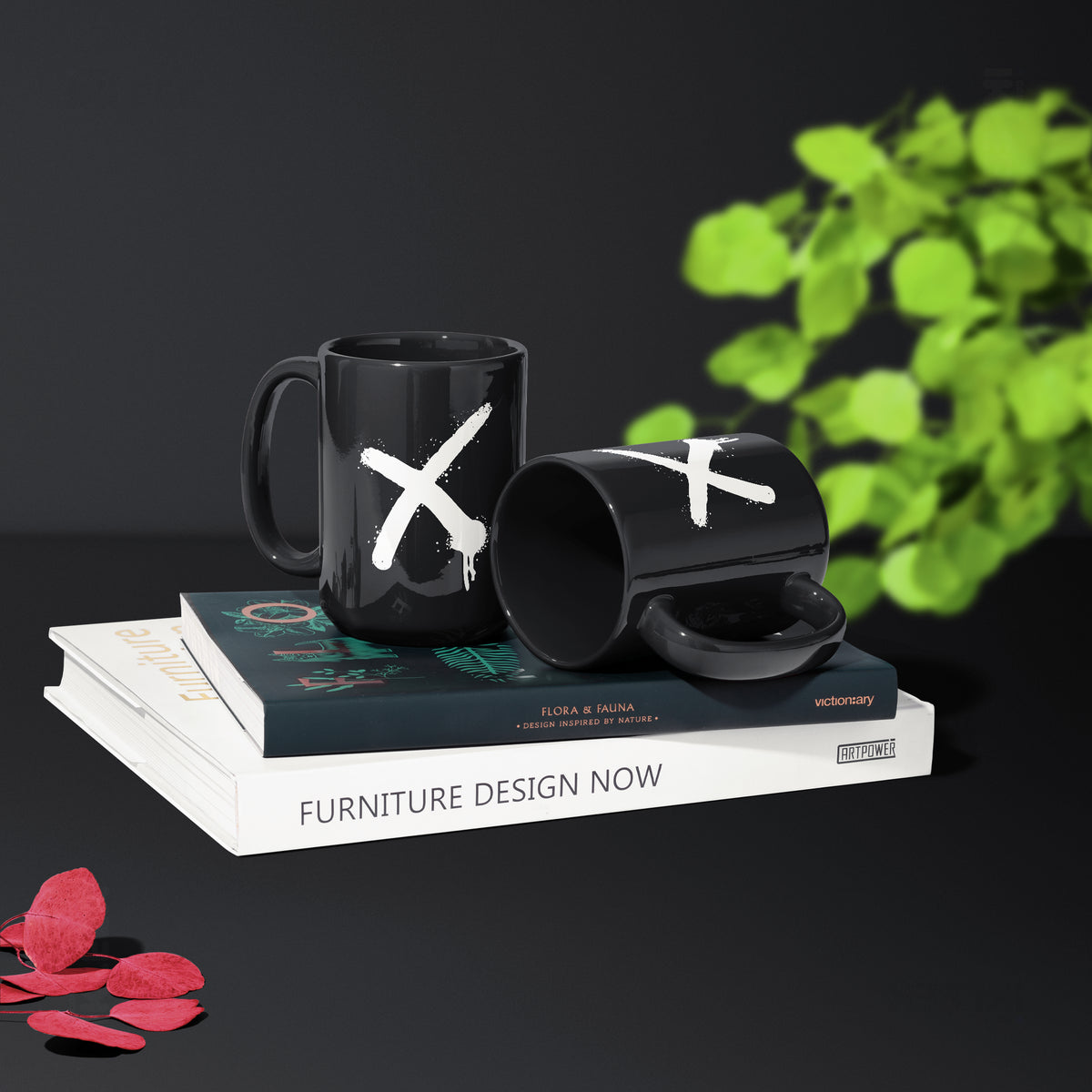 CrossMark Ceramic Mug 02 Black