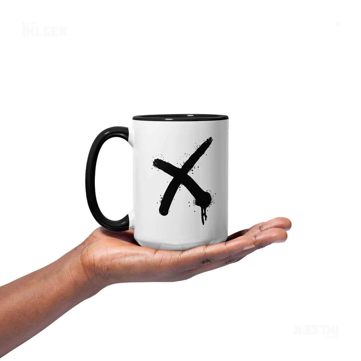 CrossMark Ceramic Mug 03 White Black