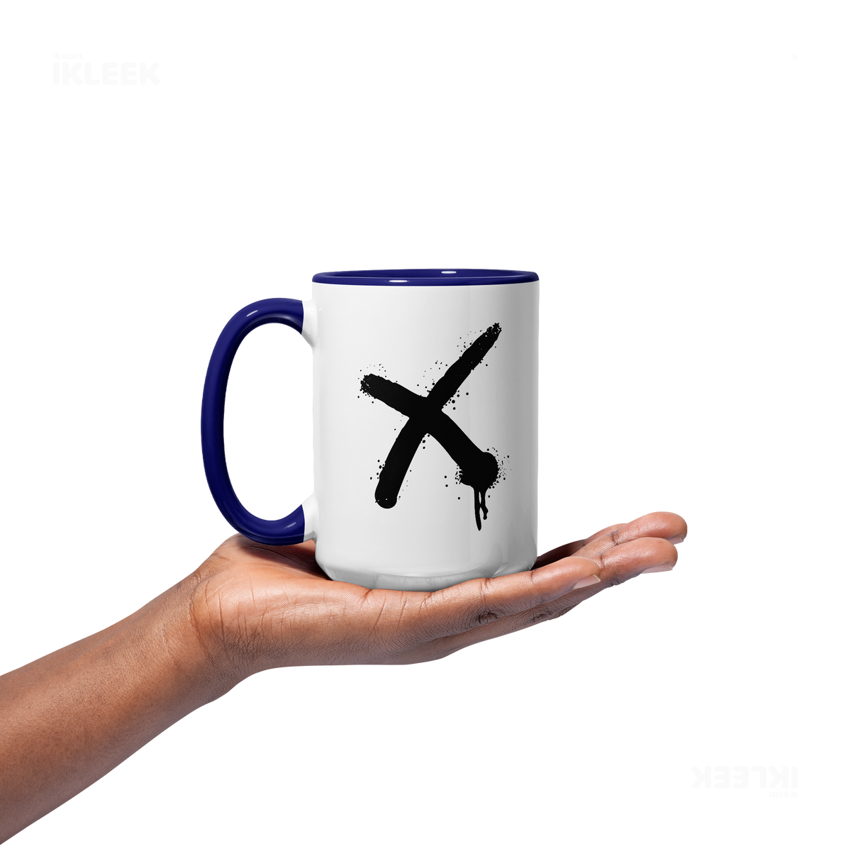 CrossMark Ceramic Mug 03 White Navy