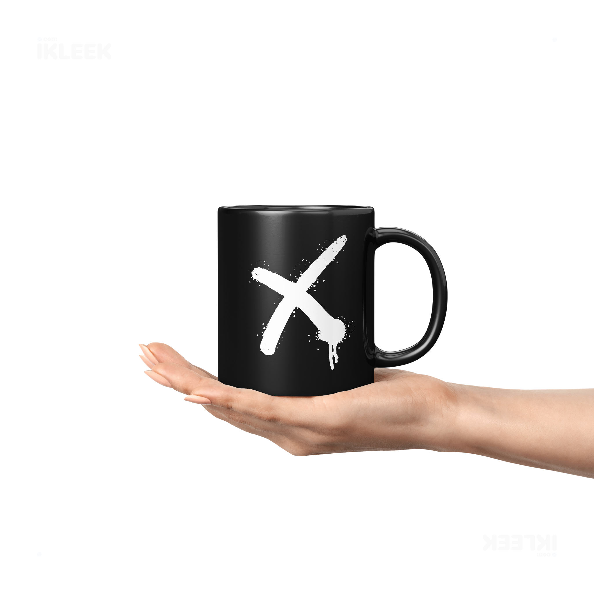 CrossMark Ceramic Mug 04 Black