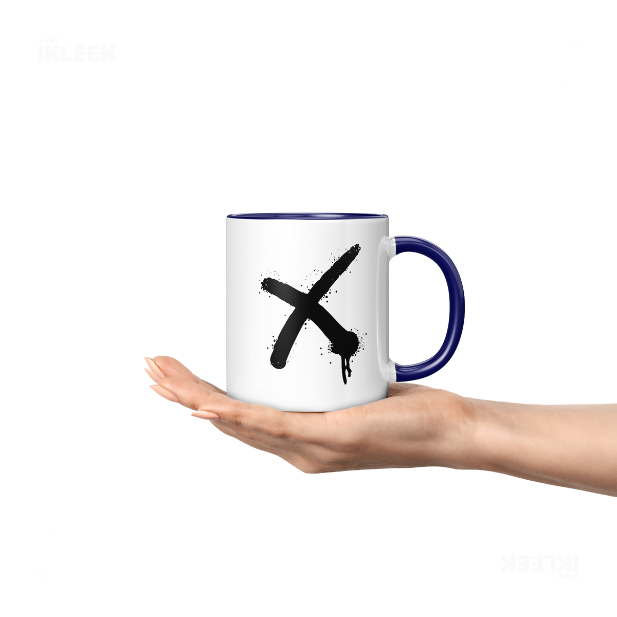 CrossMark Ceramic Mug 04 White Navy