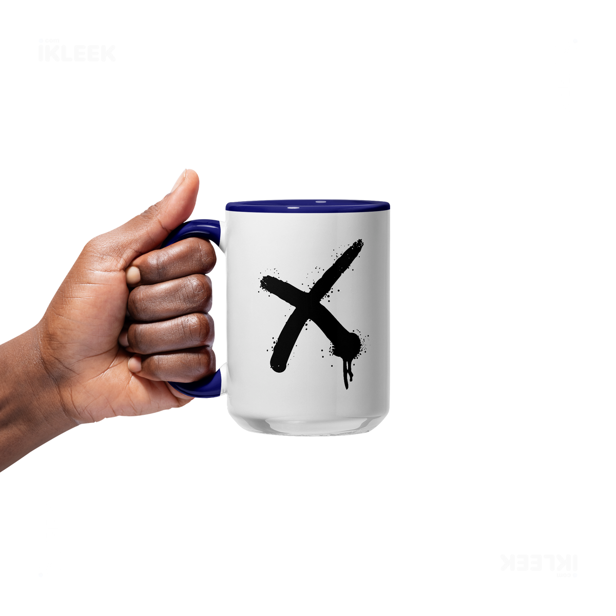 CrossMark Ceramic Mug 05 White Navy