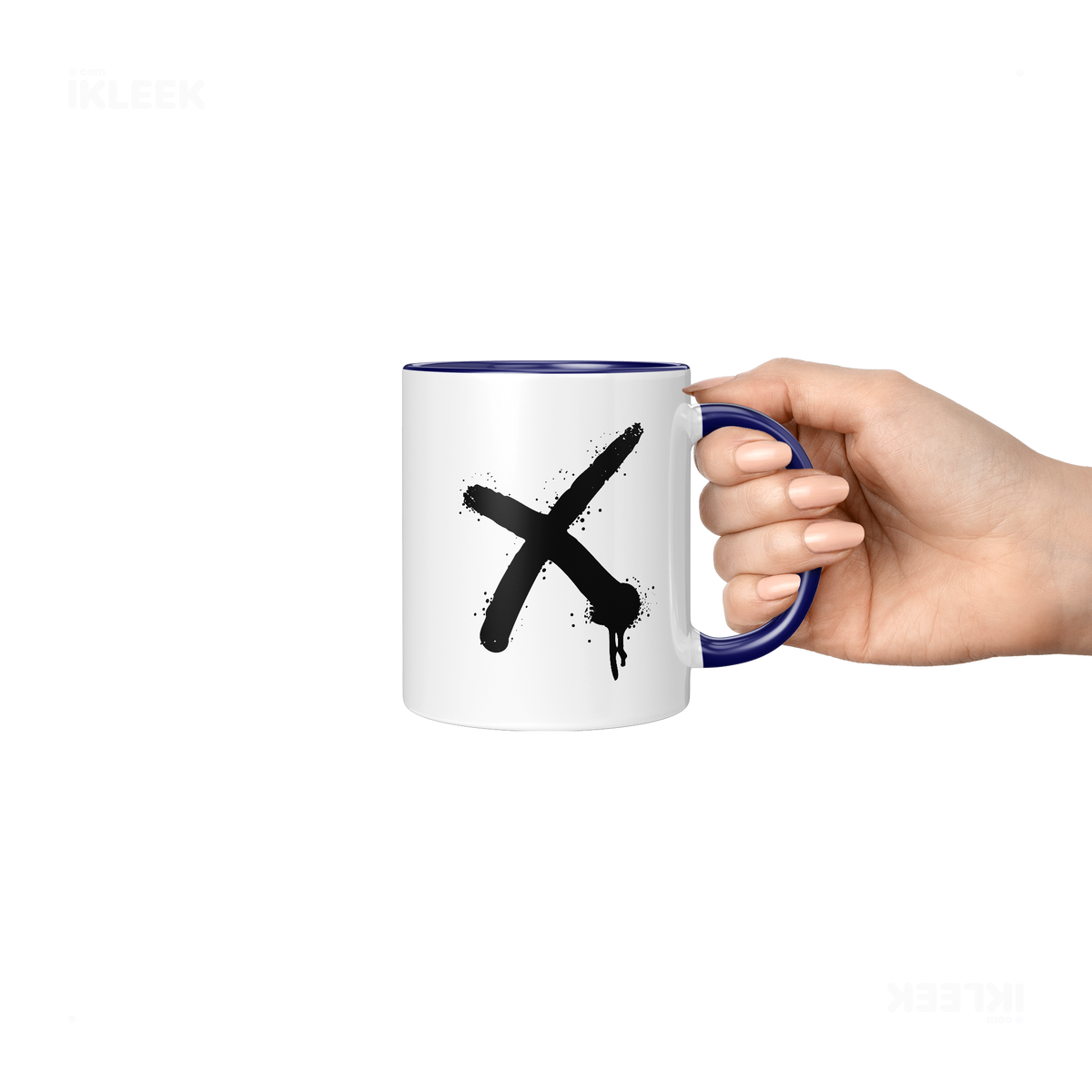 CrossMark Ceramic Mug 06 White Navy
