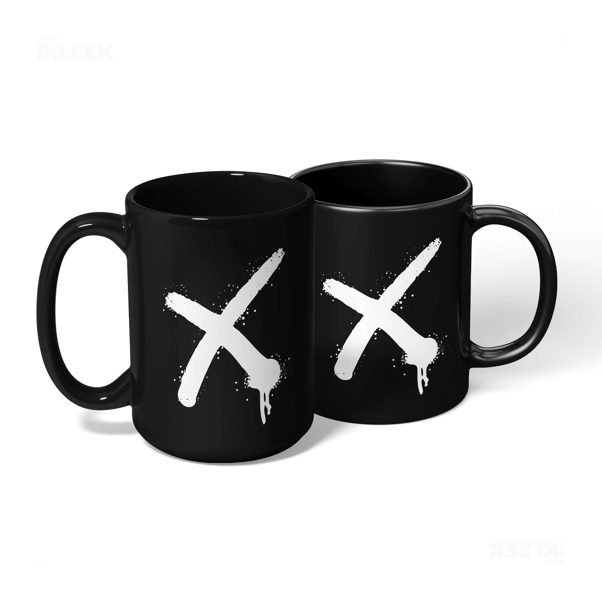 CrossMark Ceramic Mug 08 Black
