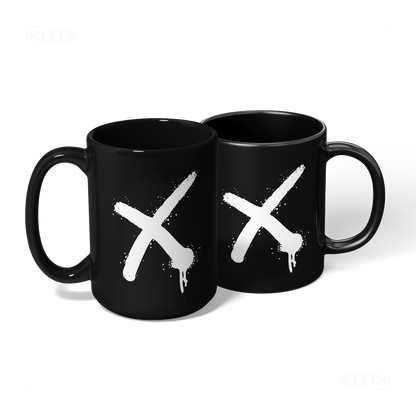 CrossMark Ceramic Mug 08 Black