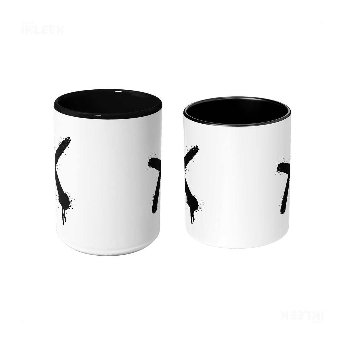 CrossMark Ceramic Mug 09 White Black