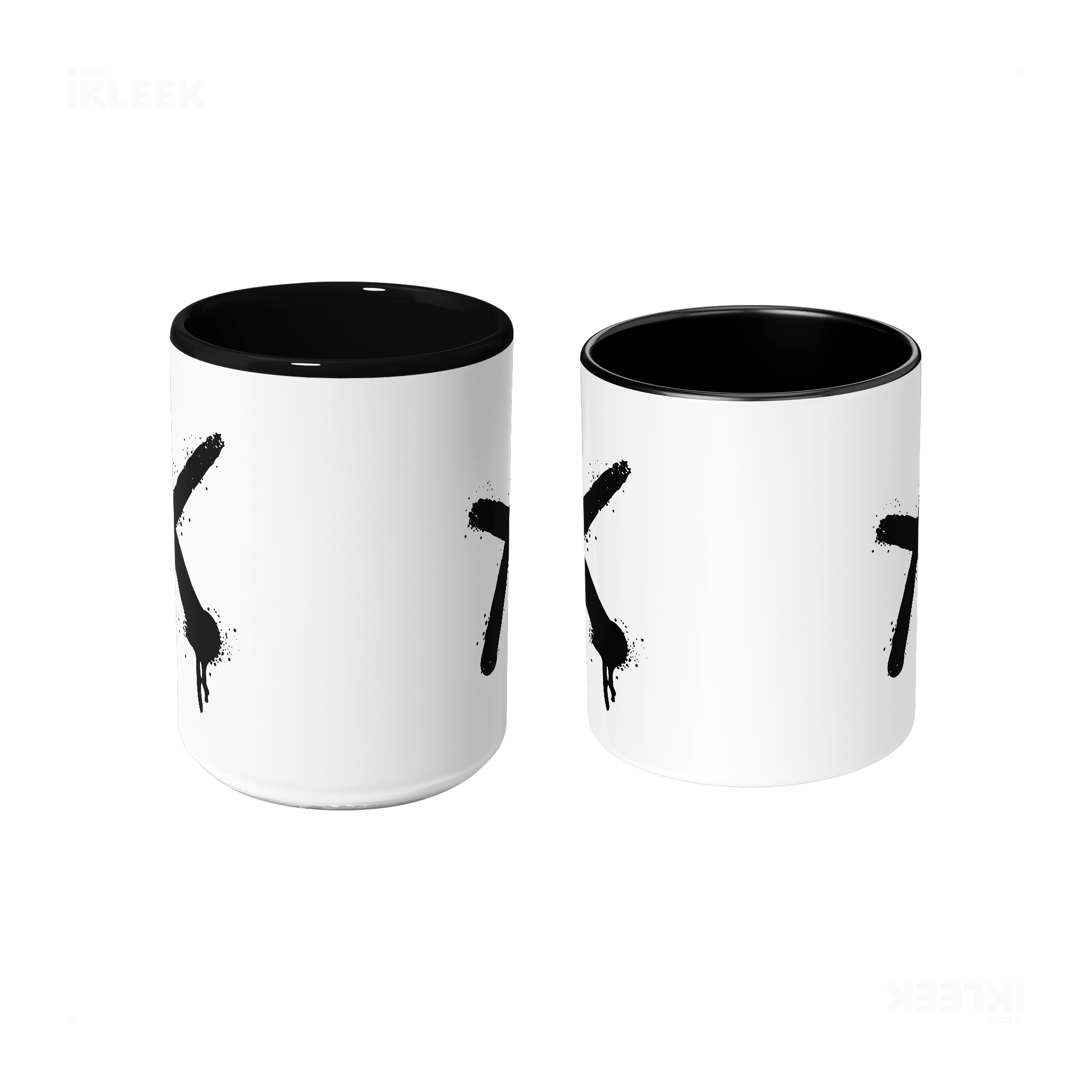 CrossMark Ceramic Mug 09 White Black