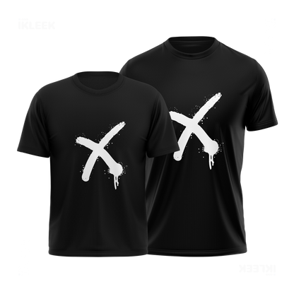 CrossMark Couple T Shirt 01 Black