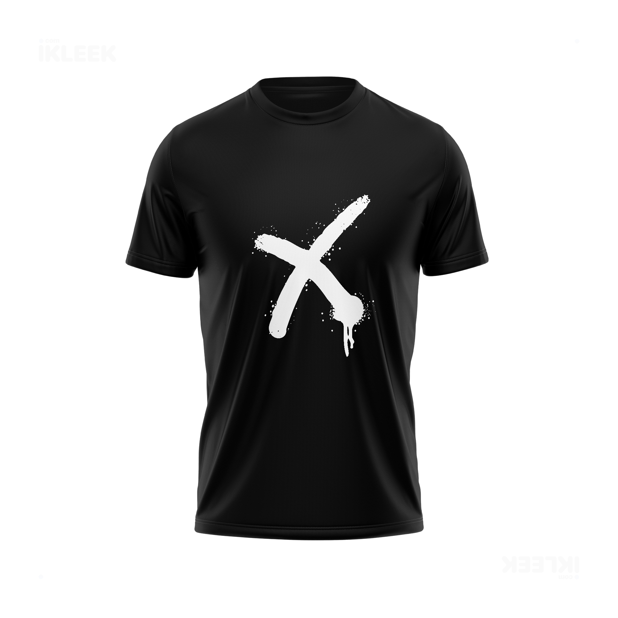 CrossMark Couple T Shirt 04 Black