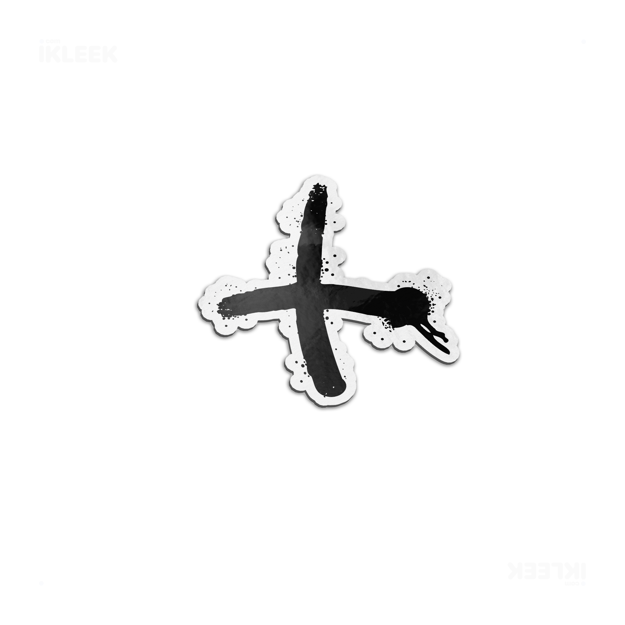 CrossMark Die Cut Magnet 03