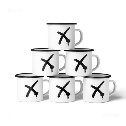 CrossMark Enamel Camping Mug 06