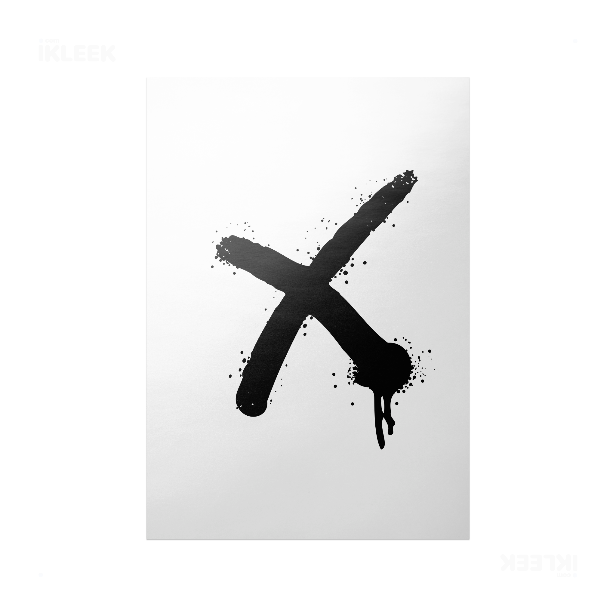 CrossMark Frameless Poster 01 Semi Glossy