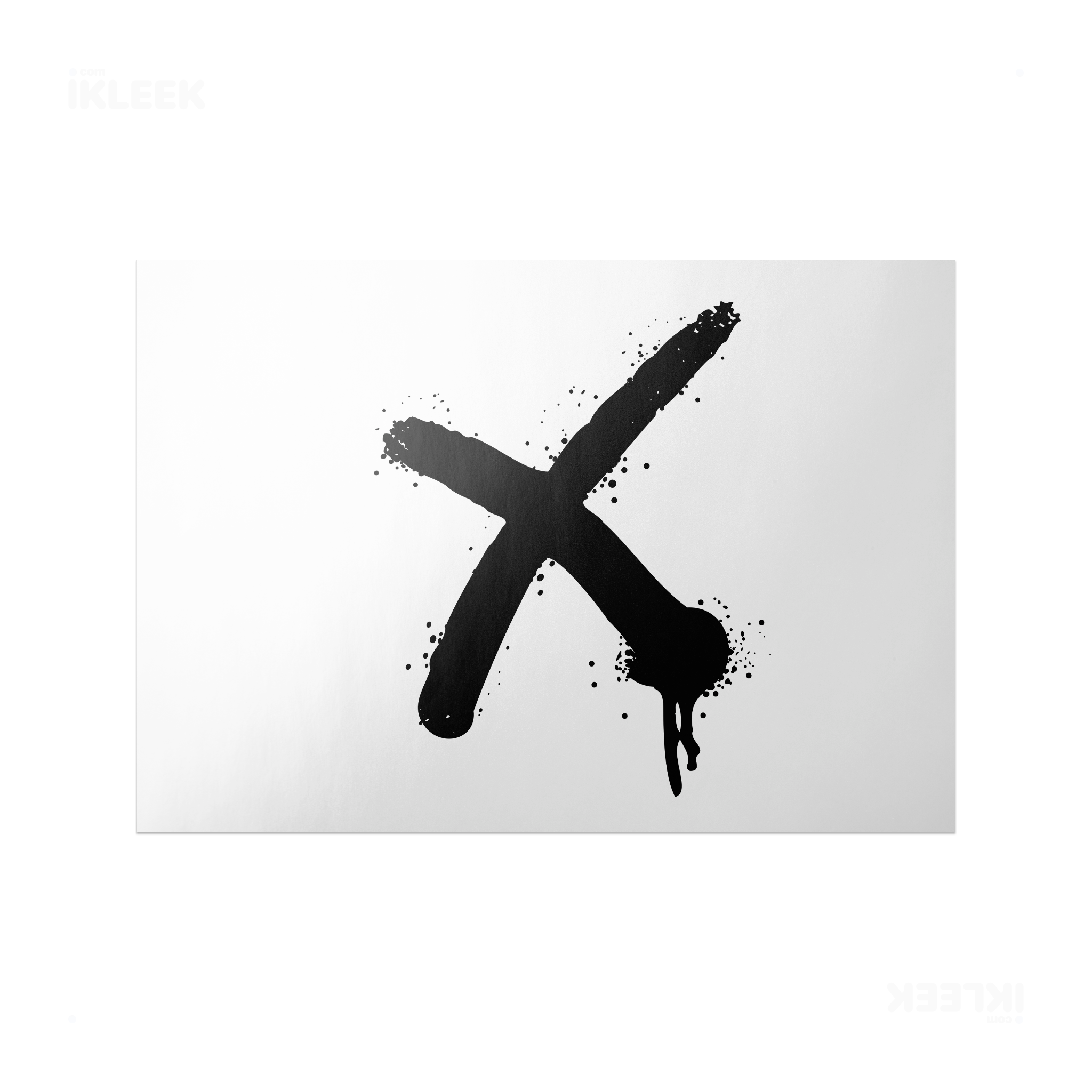 CrossMark Frameless Poster 03 Semi Glossy
