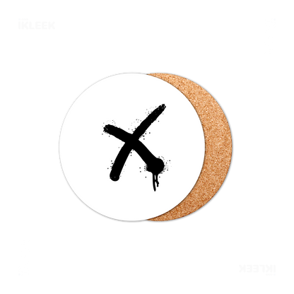 CrossMark High Gloss Coaster 01 Round